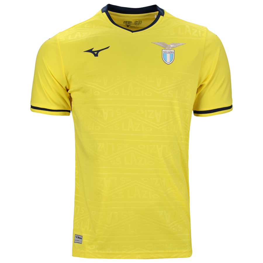 Mizuno S.S. Lazio Away Jersey 24/25 Tuscan Yellow